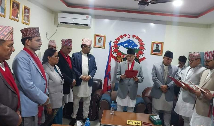 सुदूरपश्चिममा मन्त्रिपरिषद्ले पायो पूर्णता, कुन मन्त्रालय कसलाई?