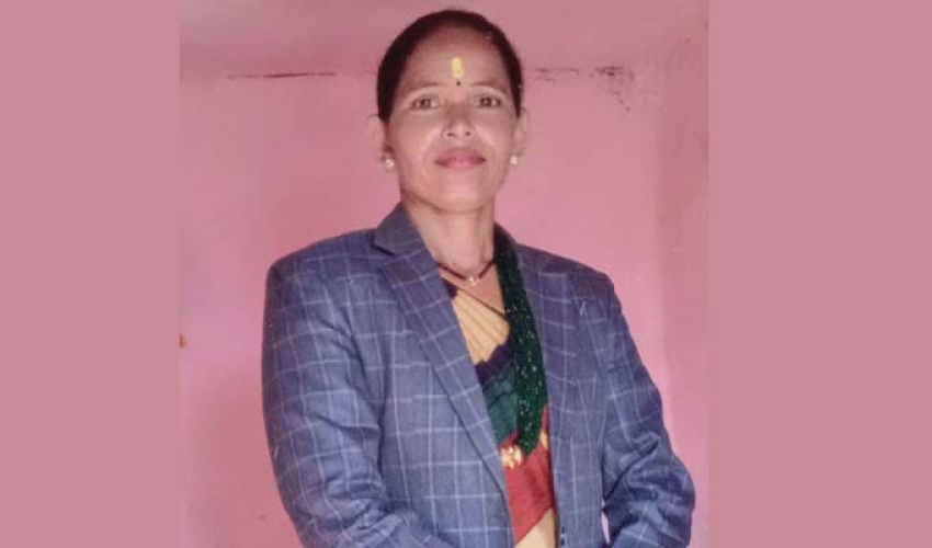 बैतडीको एक विद्यालयमा प्रधानाध्यापकमा दलित महिला