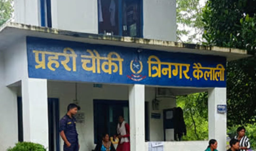 धनगढी त्रिनगर भन्सार क्षेत्रमा तस्करी सेटिङको आरोप, प्रहरी चौकीमै राखिएको सामान पुनः बाहिर भेटियो