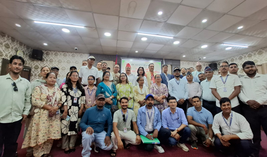 धनगढी उपमहानगरपालिकामा भूमि प्रशासन सेवा प्रवाह सम्बन्धी तालिम सुरू