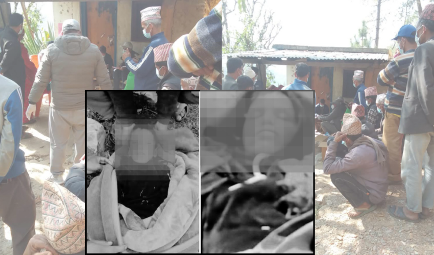 ज्वराेका कारण एकै परिवारका दुई बालकको ज्यान गएपछि महरागाउँमा स्वास्थ्य परिक्षण