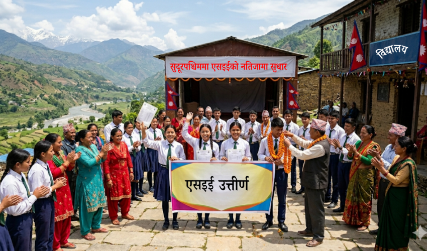सुदूरपश्चिममा एसइईको उत्तीर्ण दर ५१ प्रतिशत, गत वर्षभन्दा उल्लेखनीय सुधार
