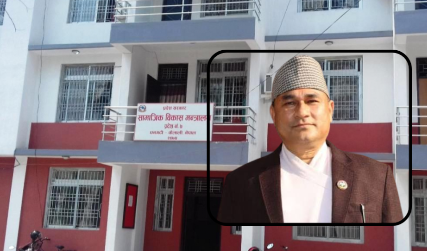 मुख्यमन्त्रीको क्षेत्रमा सामाजिक विकास मन्त्रालयबाट एक सयभन्दा बढी योजना 