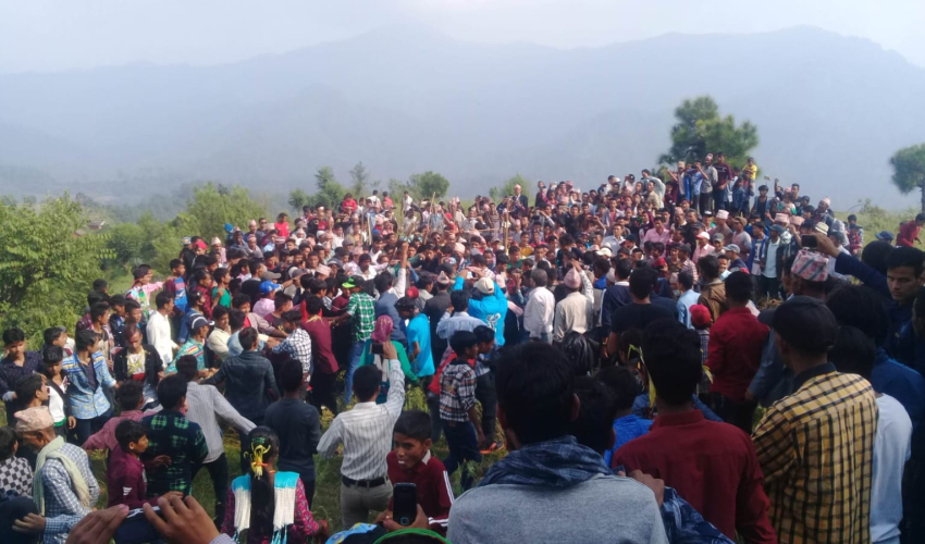 बसाइँसराइले हराएको निरौलीको ‘राजसी दसैं’, चार वर्षपछि लाग्दैछ मेला