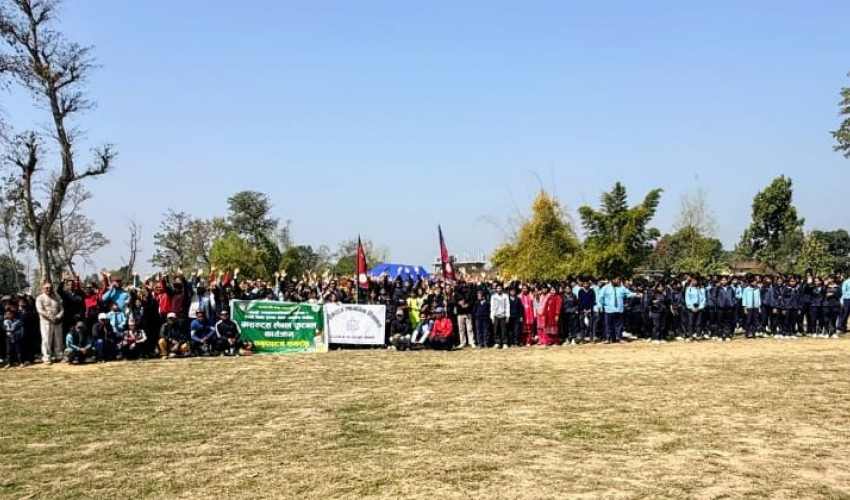 धनगढीमा ग्रासरुट फुटबल १२ नयाँ स्थानमा विस्तार, ५ हजार बालबालिकालाई प्रशिक्षण