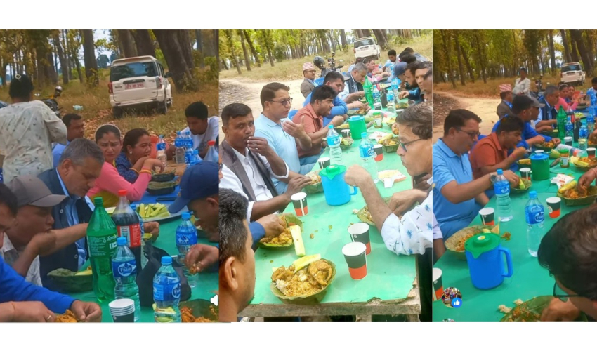 नेकपा सुदूरपश्चिम संसदीय दलका नेता भट्टको सरकारी गाडी शनिवार पिकनिक खान दुरुपयोग