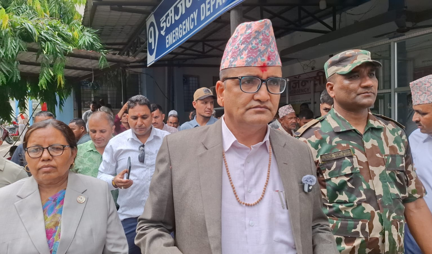 मुख्यमन्त्री भट्टले हरेक १५ दिनमा सेती प्रादेशिक अस्पतालको अनुगमन गर्ने