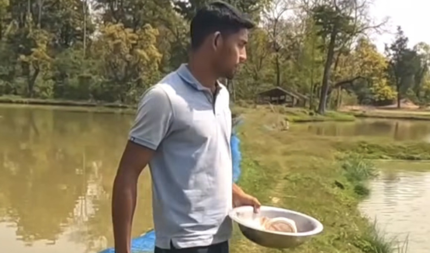 विदेश नगई माछापालनमा रमाएका घोडाघोडीका विनोद