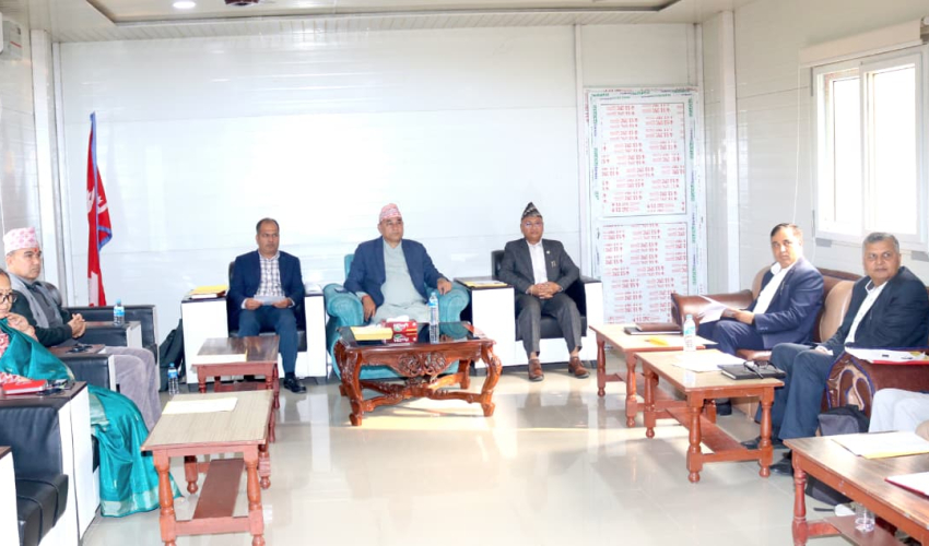 शहीद दशरथ चन्द स्वास्थ्य विज्ञान विश्वविद्यालयमा जनशक्ति विस्ताबारे छलफल 