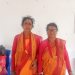 सुक्लाफाटा १० झलारीका कौशिला देवी ओझा र पार्वती देवी शाहुले गरे कपडा सहयोग