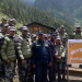 बाजुराको लाम्पाटा सुरक्षा वेशमा हेलिकप्टरमार्फत बन्दोबस्तीका सामग्री पुर्‍याइयो