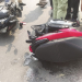 धनगढीमा मोटरसाइकललाई स्कुटरले ठक्कर दिँदा दुर्घटना