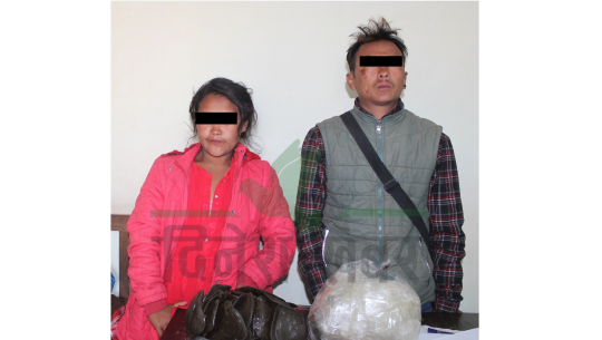Two arrested for smuggling hash