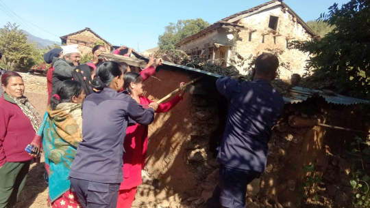 अछाममा ८७ छाउगोठ भत्काइयो