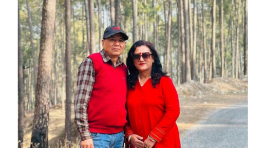 धनगढी–३ नेशनल मार्गका के.सी. दम्पतीले गरे कपडा  सहयोग