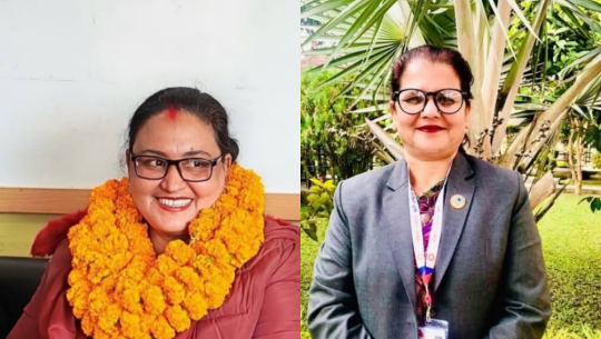 राष्ट्रिय सभा सदस्यकी एमाले महिला उम्मेदवार भण्डारीविरुद्ध  बस्नेतको उजुरी