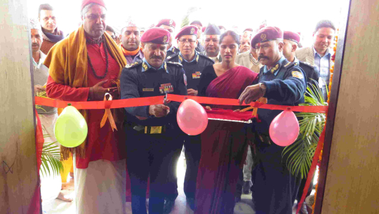 डोटी प्रहरीको नयाँ भवनहरू उद्घाटन
