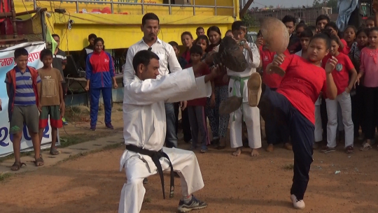 धनगढीमा आत्मरक्षाको शिविर सम्पन्न