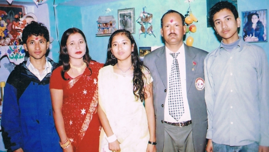 Family of athletes in Dhangadhi