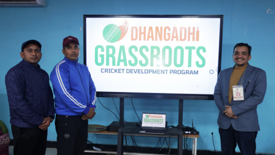 Grassroots Cricket Program in Dhangadhi Gains Momentum with Appointment of Two Coaches