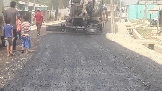 धनगढीमा शहरी विकासद्वारा ३५ किलोमिटर सडक कालोपत्रे