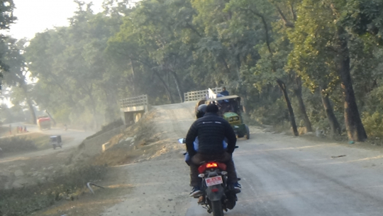 धनगढीदेखि टीकापुर सम्मको हुलाकी सडक स्तरोन्नति गरिँदै