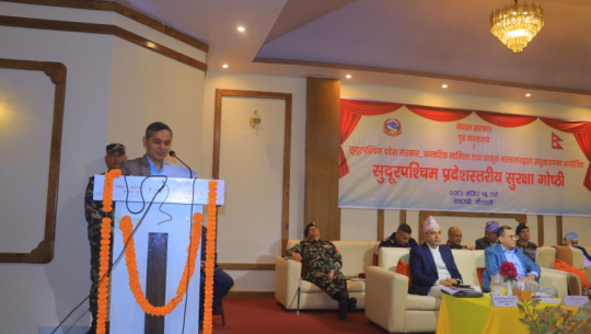 Home Minister Aryal asserts elections will proceed undisturbed