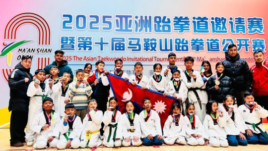 तेक्वान्दोमा चार स्वर्णसहित २६ पदक