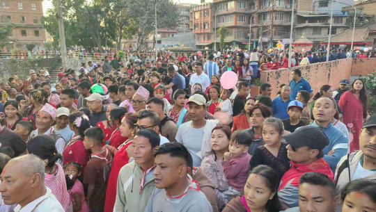 ब्रह्मायणी जात्रा : बिहानैदेखि भीड