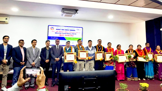 नेपालको कृषि रूपान्तरणको चरणमाः कृषि विज्ञ