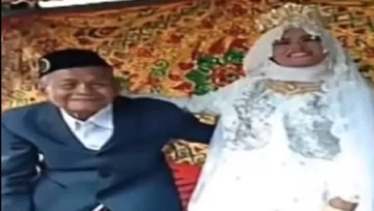 एक सय तीन वर्षीय वृद्धले गरे २७ वर्षीया युवतीसँग विवाह