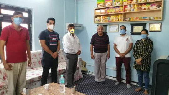 Humanity Foundation receives a donation of 351,000 from RP Modern Industries, Dhangadhi