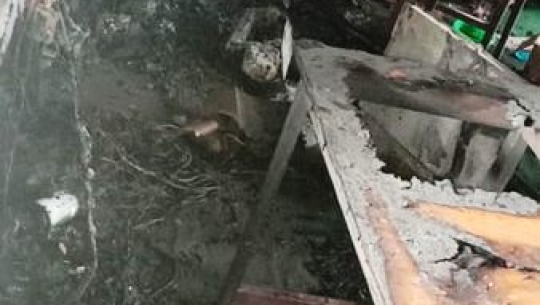 डोटीमा क्वारेन्टिन स्थापना गरीएको विद्यालयमा आगलागी, १५ लाखको क्षति