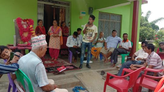 रामायण पाठ गरेर कैलालीका हस्तबहादुरले घरमै मनाए भानुजयन्ती