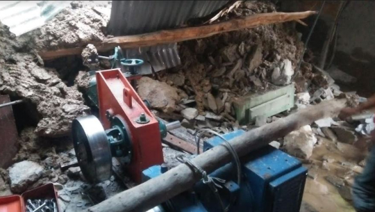 बझाङमा पहिरोले विद्युत गृह पुरियो