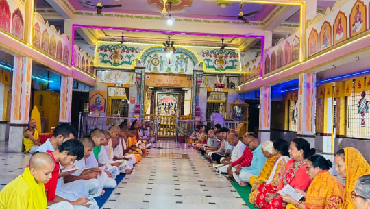 भोटेकोशी बाढीका मृतकको आत्मशान्ति र घाइतेको शीघ्र स्वास्थ्यलाभको कामना गर्दै विष्णुसहस्रनाम पाठ