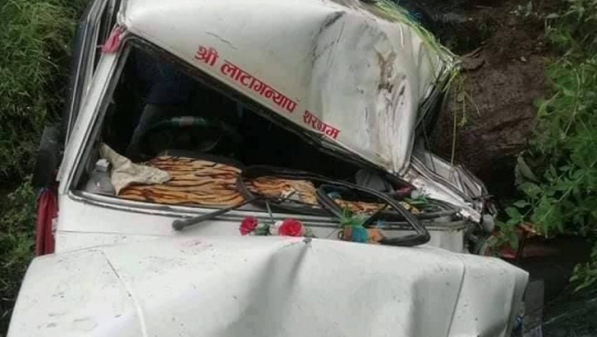 10 injured in a jeep accident in Dadeldhura