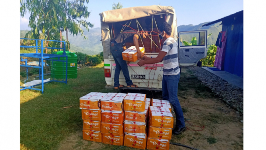 Action taken against two persons for smuggling liquor during the prohibitory order in Dadeldhura