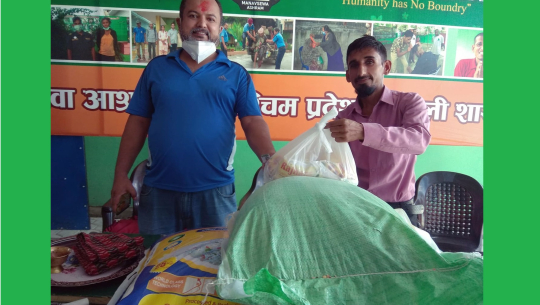 जन्मदिनको अवसरमा होटल आस्थाका संचालक चन्दद्वारा मानव सेवा आश्रमलाई सहयोग