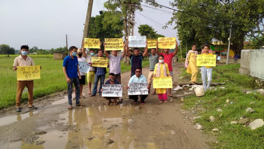 धनगढीमा विकासका लागि खवरदारी