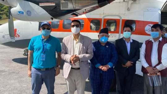 Tourism Minister Bhattarai inaugurates three airports in Sudurpaschim State