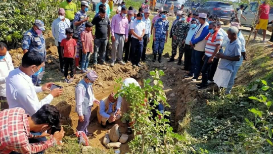 कैलालीमा प्रादेशिक गौरवको सडकको शिलान्यास