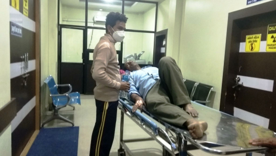 धनगढीमा मोटरसाइकल दुर्घटना हुँदा दुई जना घाइते