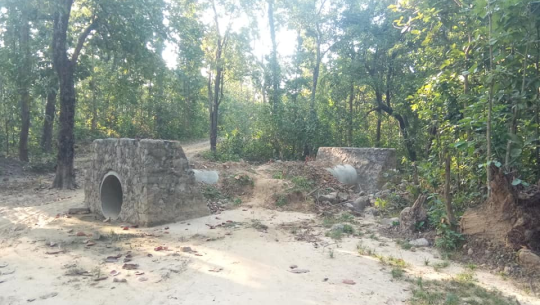 रुख कटानी अनुमतिपत्र नआउँदा सेती लोकमार्गको काम रोकियो