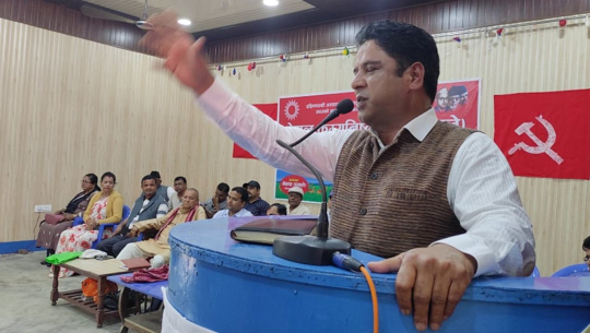 दामोदर भण्डारीले देउवालाई भनेः चुनाव अघि नै निर्मलाको हत्यारा सार्वजनिक गर्नुस्