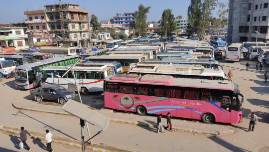 धनगढीको बसपार्क साँघुरो बन्यो, नयाँ बसपार्क निर्माणको योजना अलपत्र