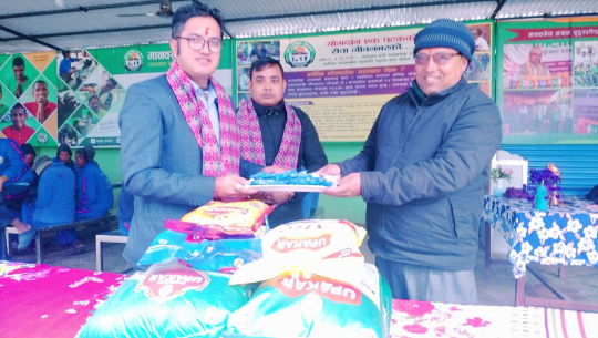 जन्मदिनको अवसरमा मानव सेवा आश्रमलाई सहयोग
