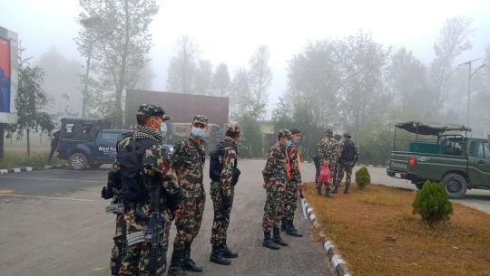 धनगढी विमानस्थलको सुरक्षा व्यवस्थामा कडाई, सेना परिचालन