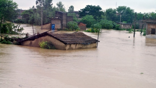 कैलालीको मोहना, कान्द्रा नदीमा बाढी, सतर्क रहन आग्रह