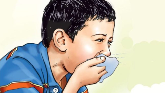 डोटीको चौकी गाउँका विद्यार्थीमा फैलिएको रोग मौसमी रुघाखोकी
